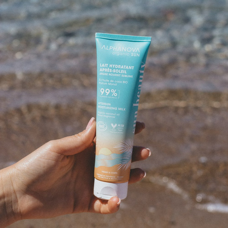 Alphanova Sun Beauty, Bio Nawilżające mleczko po opalaniu, 150 ml