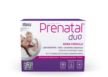 Prenatal duo 30 tabletek + 60 kapsułek