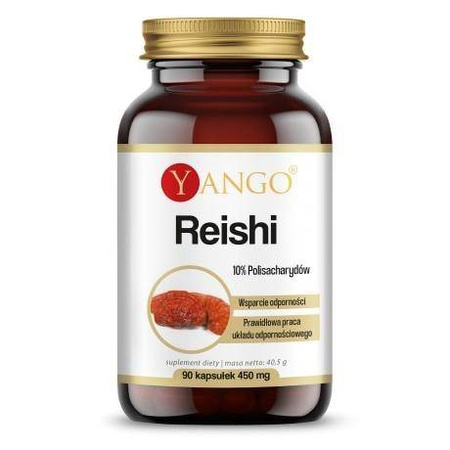 Reishi - ekstrakt 10% polisacharydów (90 kaps.)