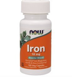 Now - Iron chelat. Żelazo - 120 kaps