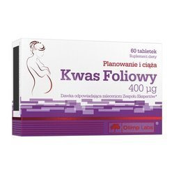 Olimp Labs Kwas foliowy 400 µg 60 tabl.