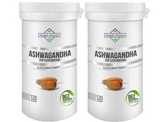ASHWAGANDHA EKSTRAKT 60 KAPSUŁEK (500 mg) - SOUL FARM