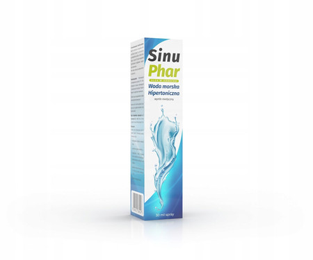 SinuPhar woda morska hipertoniczna spray 30 ml - wyrób medyczny