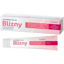 Blizny Żel silikonowy na blizny (bezzapachowy, hipoalergiczny) 30 g