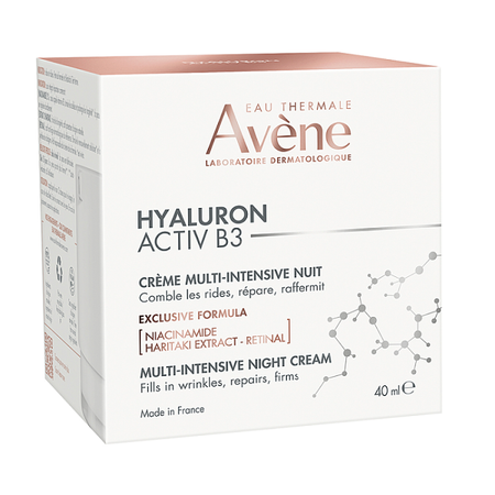 Avène Hyaluron Activ B3 Multiintensywny krem na noc 40 ml