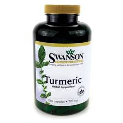 Swanson Turmeric Kurkuma 720 Mg 240 K