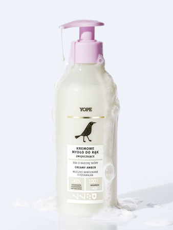 Yope - Kremowe zmiękczające mydło do rąk Creamy Amber 300ml
