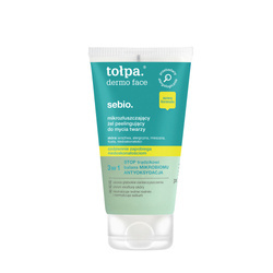 Tołpa - żel peelingujący do mycia twarzy - 150 ml