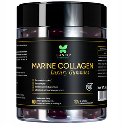 Lanco Nutritions MARINE COLLAGEN Luxury Gummies smak owoce leśne 60 żelek