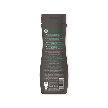 Attitude SUPER LEAVES™, SCALP CARE MEN, Szampon i płyn do mycia ciała, 473 ml
