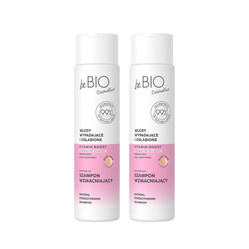 Zestaw: 2x beBIO Baby Hair Complex szampon do włosów włosów wypadających i osłabionych 300ml