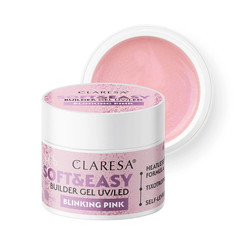 Soft&amp;Easy Builder Gel żel budujący Blinking Pink 45g