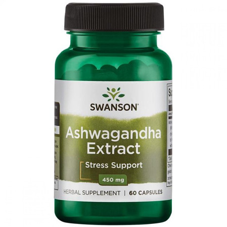 Swanson Ashwagandha Extract 450 Mg 60 kaps.