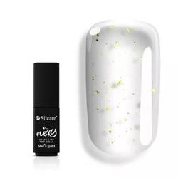 Flexy She's Gold Top Coat preparat nawierzchniowy z drobinkami w kolorze złota 4.5g
