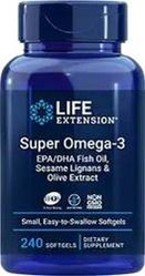 Life Extension Super Omega-3 kwasy tłuszczowe EPA i DHA 240 kaps.