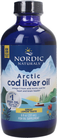 Arctic Cod Liver Oil Lemon (237 ml)