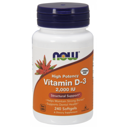 Witamina D3 2000 IU (240 kaps.)
