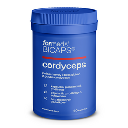 ForMeds Bicaps Cordyceps ekstrakt 1060 mg 60 kaps.