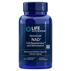 Life Extension − NAD+ Cell Regenerator and Resveratrol − 30 kaps.