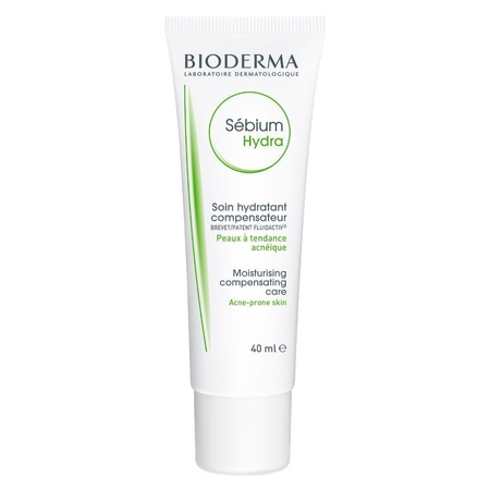 Bioderma Sebium Hydra, krem nawilżający łagodzący – 40 ml