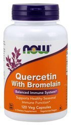 Kwercetyna i Bromelaina (120 kaps.)