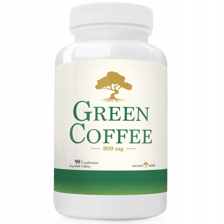 Natural Herbs green Coffee 800Mg 90 kaps.