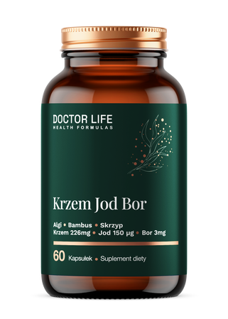 Doctor Life Krzem Jod Bor Algi Bambus Skrzyp 60 kaps.