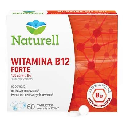 Naturell witamina B12 forte 60 tabletek do ssania