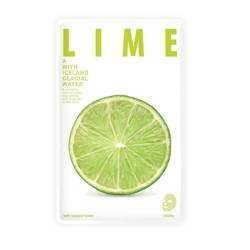 Blue Dot witalizująca maseczka w płacie Lime 20g