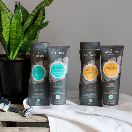 Attitude, MEN, Szampon i płyn do mycia ciała 2 w 1, SPORTS MEN, 473mL