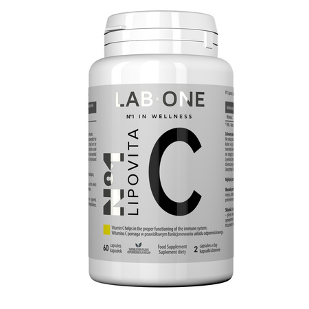 LAB ONE N°1 Lipovita C Witamina C - 60 kaps.