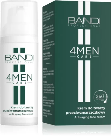 Bandi 4MEN Care Krem do twarzy przeciwzmarszczkowy 50ml