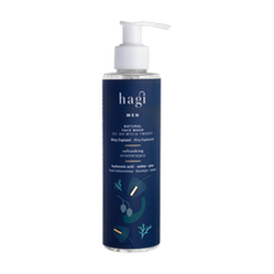 Hagi Men - Naturalny żel do mycia twarzy orzeźwiający Ahoj Kapitanie 200ml