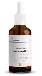 The Novus Liposomalna Kozieradka z Piperyną krople 50 ml