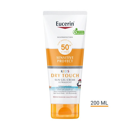 EUCERIN SENSITIVE PROTECT SPF 50+ ŻEL-KREM OCHRONNY DLA DZIECI 200ML