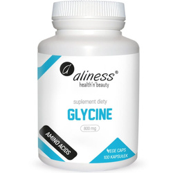 Aliness GLYCINE 800 mg na sen 100 kaps. Vege