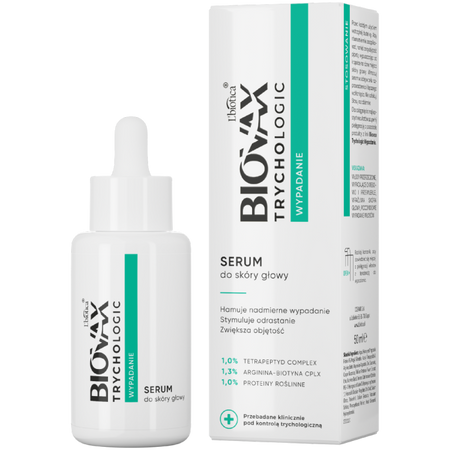 L'biotica Biovax Trychologic serum do skóry głowy wypadanie 50 ml