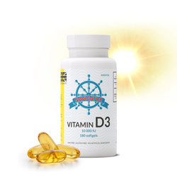 Navigator Vitamin D3 10000 IU 180 kaps.