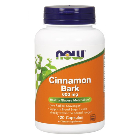 Now - Cinnamon bark - 120 kaps