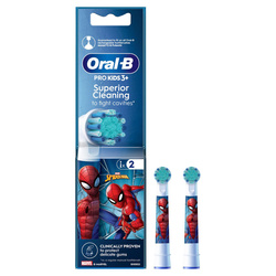 ORAL-B BRAUN KOŃCÓWKI EB10-2 SPIDERMAN "PRO"