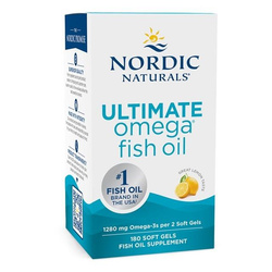 Nordic Naturals Ultimate Omega 1280 mg 60 kaps. smak cytryna