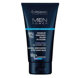 4organic MEN POWER nawilżający balsam po goleniu 150ml