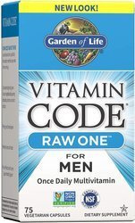 Garden of Life Vitamin Code Raw One for Men 75 kaps.
