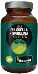 Hanoju Spirulina Bio Chlorella Bio 400 mg 300 T