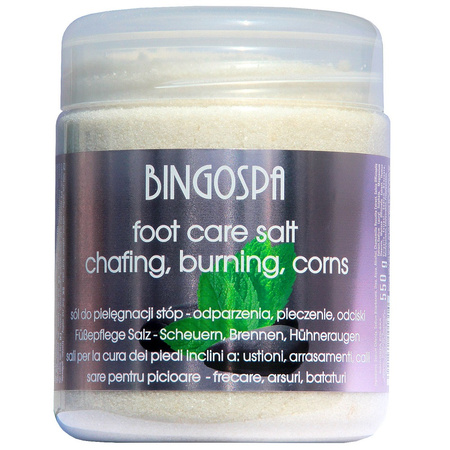 Bingospa Sól Do Stóp Odparzenia 550 G