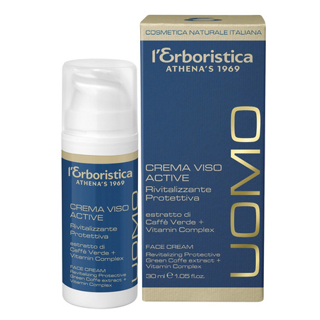 l'Erboristica - Krem do twarzy rewitalizująco - ochronny zielona kawa i kompleks witamin 30ml