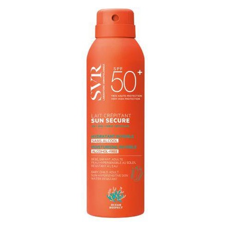 SVR Sun secure musujące mleczko spf50+ 200ml