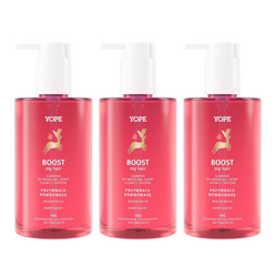 Zestaw: 3x Yope - Boost My hair Szampon do wrażliwej skóry głowy z tapioką 300ml