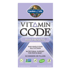Garden of Life Vitamin Code RAW Prenatal 180 kaps.