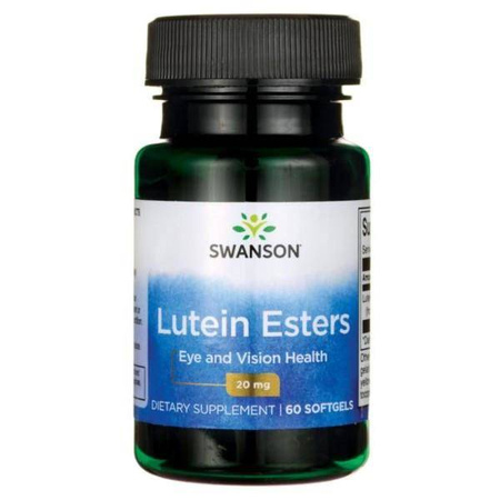 Swanson Luteina 20 Mg 60 K Wzrok